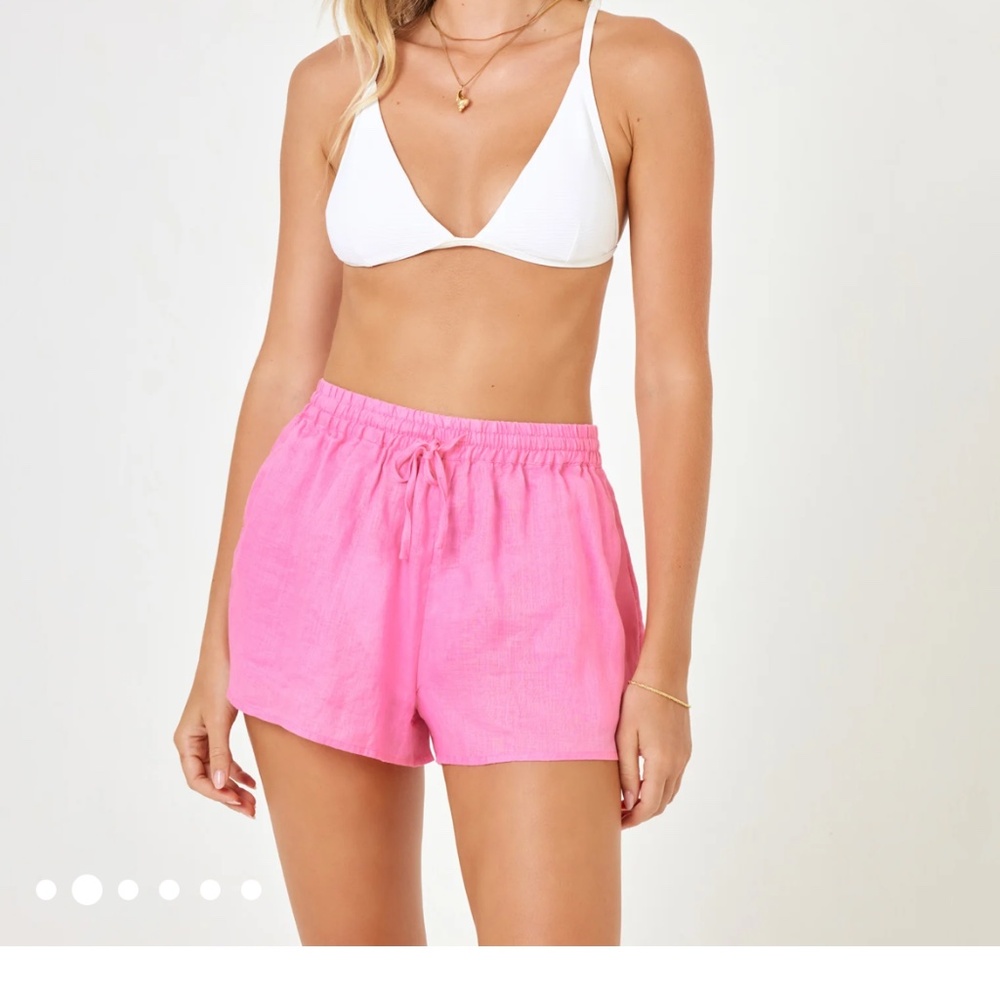 Linen shorts